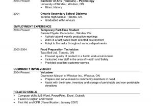 Resume format for Computer Job Technical Skills Resume Computer Science Resume for Your