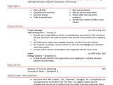 Resume format for Corporate Job Free Professional Resume Templates Livecareer