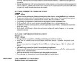 Resume format for Corporate Job Manager Corporate Communications Resume Samples Velvet Jobs