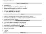 Resume format for Fresher Teacher 40 Fresher Resume Examples