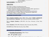 Resume format for Fresher Teacher Job In India Cv for Teaching Job India Resume Template Cover Letter