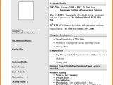 Resume format for Freshers 10 Cv Sample for Fresher theorynpractice