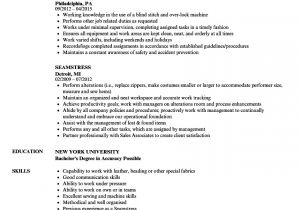 Resume format for Garments Job Dressmaker Job Description for Resume Mt Home Arts
