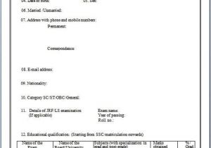 Resume format for Government Job Philippines format Of Biodata for Job Pdf Luxury Sample Of Biodata for