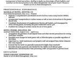 Resume format for Hotel Job Hotel Clerk Resume Sample Resume Companion