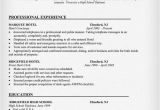 Resume format for Hotel Job Hotel Concierge Sample Resume Resumecompanion Com