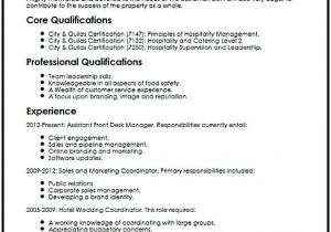 Resume format for Hotel Job Pdf assistant Hotel Manager Resume Cv Hotel Manager Resume
