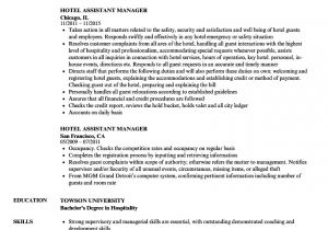 Resume format for Hotel Job Pdf Hotel assistant Manager Resume Samples Velvet Jobs