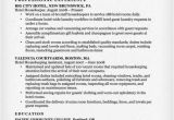 Resume format for Housekeeping Job Housekeeping Resume Sample Resume Companion
