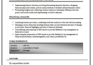 Resume format for Job Experience Over 10000 Cv and Resume Samples with Free Download