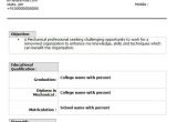 Resume format for Job Fresher Pdf 10 Fresher Resume Templates Download Pdf