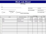 Resume format for Job In Excel Sheet Free Excel Spreadsheet Templates Delivery Job Sheet
