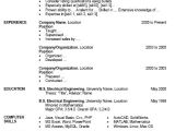 Resume format for Job Microsoft Word 50 Free Resume Cv Templates