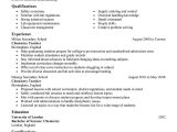 Resume format for Lecturer Word Lecturer Resume Template for Microsoft Word Livecareer