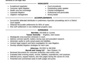 Resume format for Legal Job Best attorney Resume Example Livecareer