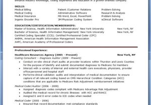 Resume format for Medical Coding Job Medical Billing and Coding Resume Resume Downloads
