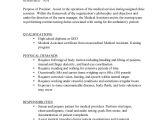 Resume format for Medical Job Sample Medical assistant Job Description 8 Examples In Pdf