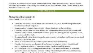 Resume format for Medical Representative Fresher Pdf Medical Sales Representative Resume Samples Qwikresume