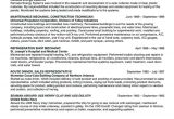 Resume format for Mr Job Refrigeration Maintenance Resume Examples Job Resume