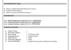 Resume format for Office Boy Job Sample Resume format for Office Boy Sample Resume