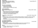 Resume format for Part Time Job In Canada Part Time Resume Sample Career Center Csuf