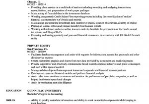Resume format for Private Job Private Equity Resume Samples Velvet Jobs