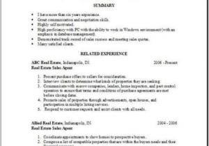 Resume format for Real Estate Job Real Estate Resume Examples Samples Free Edit with Word