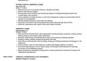 Resume format for Shipping Job Shipping Clerk Resume Samples Velvet Jobs