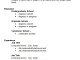 Resume format for Simple Graduate 24 Best Student Sample Resume Templates Wisestep
