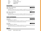Resume format for Simple Graduate 5 Cv Template for Fresh Graduate theorynpractice
