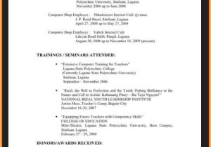 Resume format for Simple Graduate 8 Example Of Functional Resume for Fresh Graduate Penn