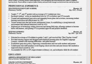 Resume format for Teacher Job 8 Curriculum Vitae for Elementary Teachers theorynpractice