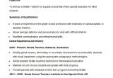 Resume format for Teacher Job In Word File 51 Teacher Resume Templates Free Sample Example format