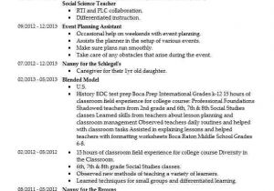 Resume format for Teachers Job In Tamilnadu social Science Teacher Resume Sample Teacher Resumes