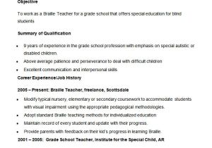 Resume format for Teaching Job In College 51 Teacher Resume Templates Free Sample Example format