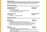 Resume format In English Word 9 Cv In English Word format theorynpractice