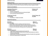 Resume format In English Word 9 Cv In English Word format theorynpractice