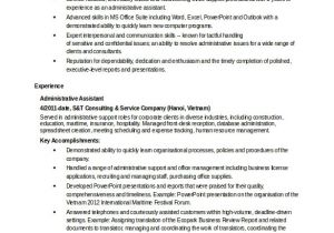 Resume format In Word for Admin Executive 12 Word Administrative assistant Resume Templates Free