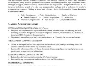 Resume format In Word for Hr Executive Hr Executive Executive Resume Professional Resume