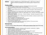 Resume format In Word for Medical Representative 5 Cv Of Medical Representative theorynpractice