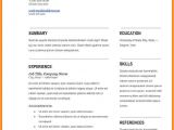 Resume format On Word 2016 5 Cv format Word 2016 theorynpractice