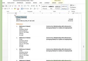 Resume format Using Microsoft Word How to Create A Resume In Microsoft Word with 3 Sample
