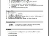 Resume format with Experience In Word Over 10000 Cv and Resume Samples with Free Download
