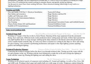 Resume format Word Example 5 Cv Sample Word Document theorynpractice