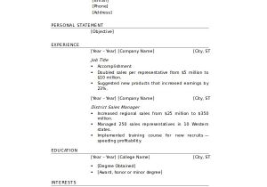 Resume format Word File for Sales Executive Sales Manager Resume Template 7 Free Word Pdf