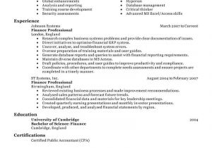 Resume format Word for Banking Sector Banking and Finance Resume Samples Resume Sample format