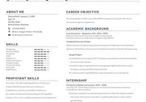 Resume format Word for Engineering Freshers 10 Mechanical Engineering Resume Templates Pdf Doc