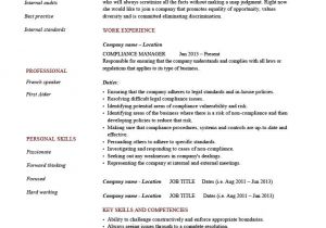 Resume format Word for Hr Compliance Manager Resume Template Cv Example Text Hr