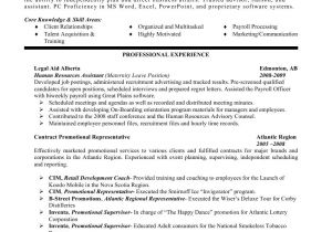 Resume format Word for Hr Resume Template Resume Summary Objective top Resume