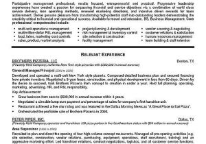 Resume format Word for Senior Management Position Operations Manager Manager Resume Executive Resume Job